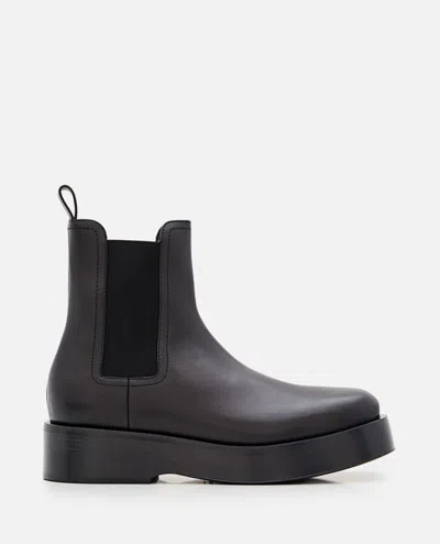 Bottega Veneta Torino Chelsea Boot In Black
