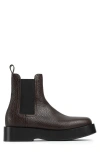 Bottega Veneta Round Head Chelsea Ankle Boots In Fondant