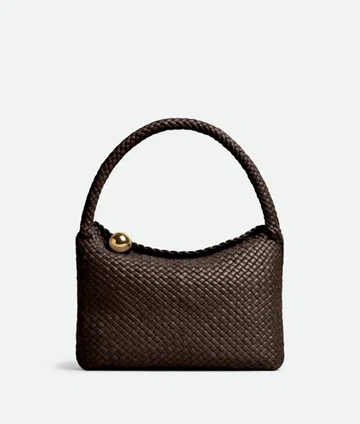 Bottega Veneta Tosca Intreccio Leather Hobo In Fondant