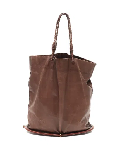 Bottega Veneta Tote Bag In Brown