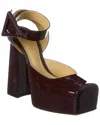 Bottega Veneta Tower Patent Pump In Brown
