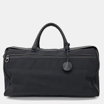 Pre-owned Bottega Veneta Travel Bag In Black