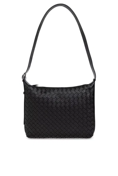 Bottega Veneta Traveler Small Tote Bag In Black