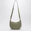 Bottega Veneta Gemelli Messenger Leather Cross-body Bag In Beige