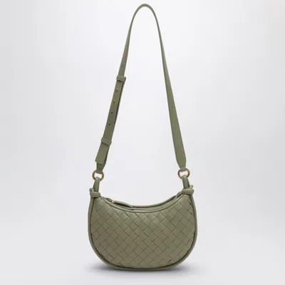 BOTTEGA VENETA TRAVERTINE GEMINI MESSENGER BAG