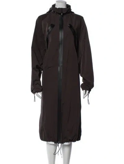 Pre-owned Bottega Veneta Trench Coat In Brown