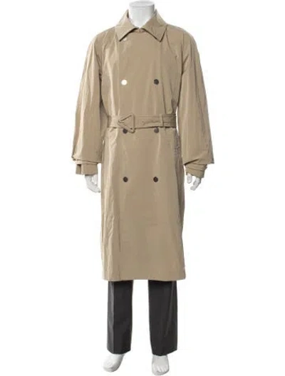 Pre-owned Bottega Veneta Trench Coat In Neutrals