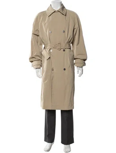 Pre-owned Bottega Veneta Trench Coat In Neutrals