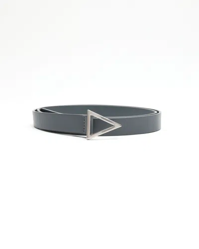 Bottega Veneta Triangle Belt In Gray