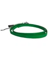 Bottega Veneta Triangle Buckle Belt (authentic Pre-loved) In Green
