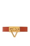 BOTTEGA VENETA BOTTEGA VENETA TRIANGLE BUCKLE BELT