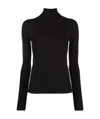 Bottega Veneta Triangle-detail High-neck Top In Black