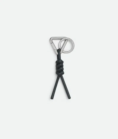 Bottega Veneta Bottega  Veneta Triangle Key Ring In Grey