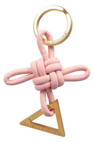 Bottega Veneta Triangle Leather Keyring