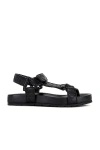 Bottega Veneta Women's Trip Leather Sandals In Black