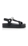 BOTTEGA VENETA TRIP NYLON TECH SLINGBACK SANDALS