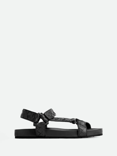Bottega Veneta `trip` Sandals In Black  