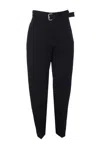 Bottega Veneta Tailored Trousers With Belt And Zip Detail