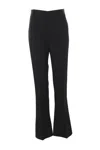 Bottega Veneta Flared Trousers In Black