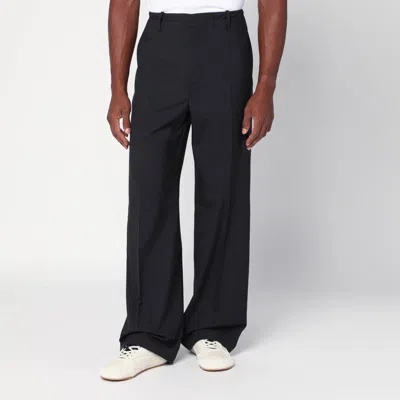 Bottega Veneta Trousers Black In Wool