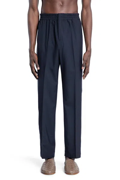 Bottega Veneta Trousers In Blue