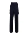 Bottega Veneta Cargo Wool Trousers With Multiple Pockets