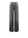 Bottega Veneta Wide-leg Jeans In Gray