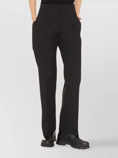 Bottega Veneta Trousers Wool Curved Line