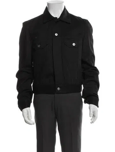 Pre-owned Bottega Veneta Trucker Jacket In Black