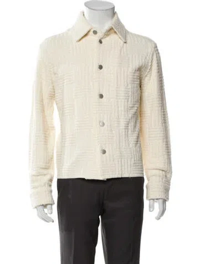 Pre-owned Bottega Veneta Trucker Jacket W/ Tags In Neutral