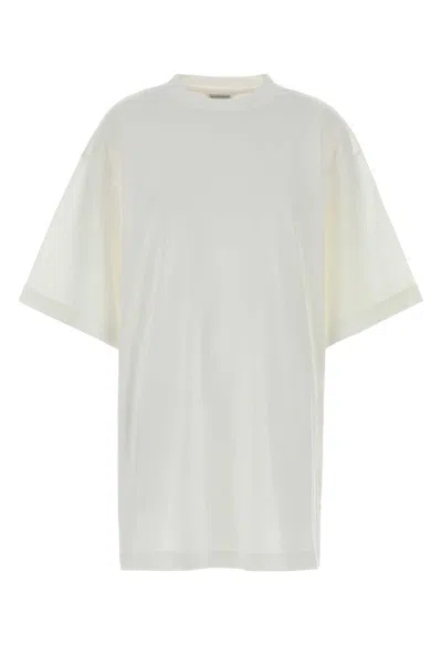Bottega Veneta Tshirt In Cotone In White