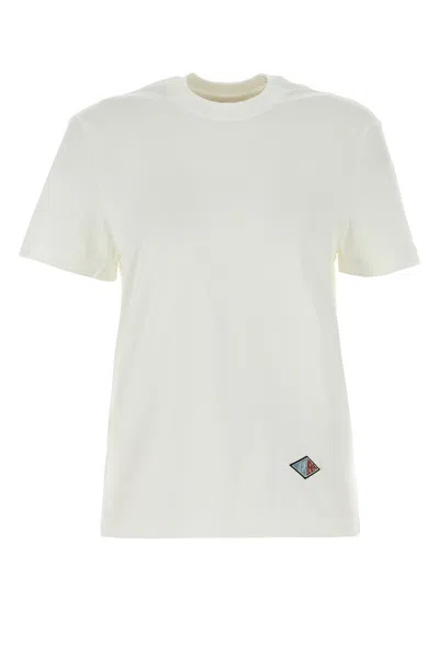 Bottega Veneta Tshirt Logo-s Nd  Female In Neutral