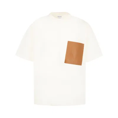 Pre-owned Bottega Veneta T-shirt 'parchment' | White | Men's Size S