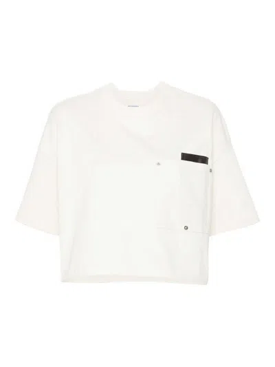 Bottega Veneta Women Cotton T-shirt In White