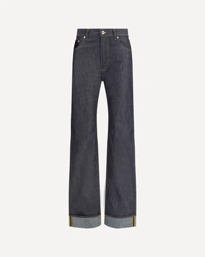 BOTTEGA VENETA TURN-UP JEANS