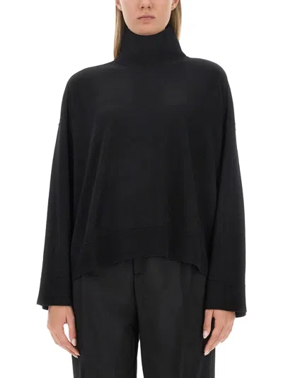 Bottega Veneta Turtleneck Sweater In Black