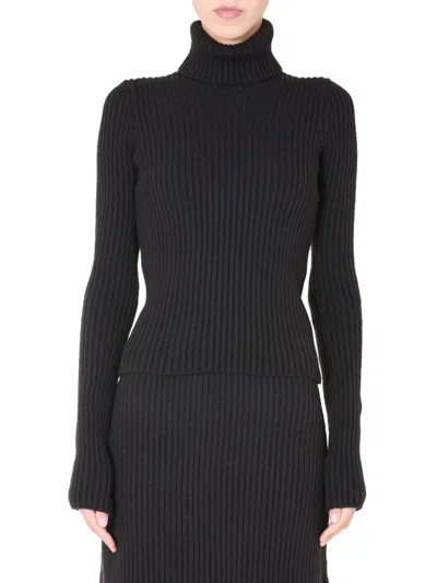 Bottega Veneta Turtleneck Sweater In Brown