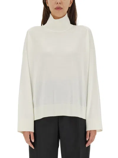 Bottega Veneta Turtleneck Sweater In White