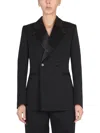 Bottega Veneta Tuxedo Blazer In Black