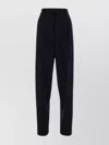 Bottega Veneta Twill Pant With Waist Belt Loops In Black