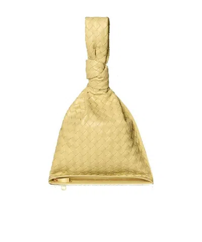 Bottega Veneta Twist Handbag In Nude | ModeSens