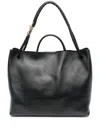 Bottega Veneta Two Top Handles Tote Bag In Black
