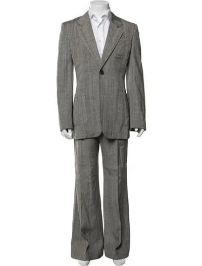 Pre-owned Bottega Veneta Two-piece Suit In Gray