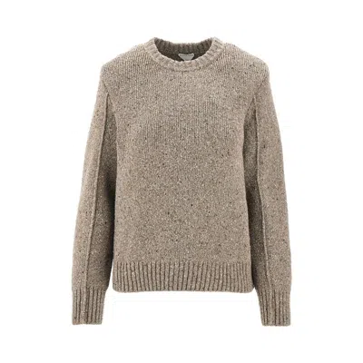 Bottega Veneta Uliné Wool-blend Sweater In Grey