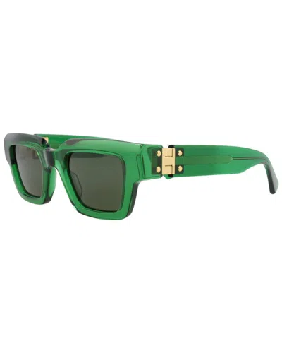 Bottega Veneta Unisex 49mm Sunglasses In Green