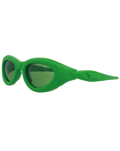 Bottega Veneta Unisex 51mm Sunglasses In Green