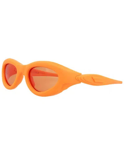 Bottega Veneta Unisex 51mm Sunglasses In Orange