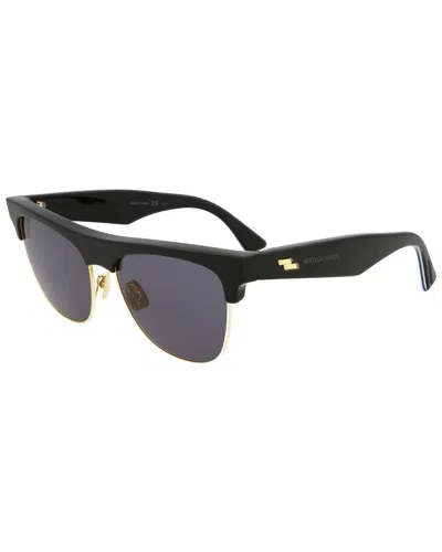 Bottega Veneta Unisex Bv1003s 55mm Sunglasses In Black