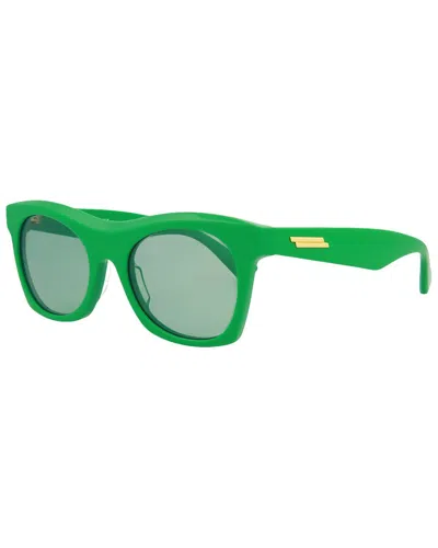 Bottega Veneta Unisex Bv1061s 54mm Sunglasses In Green