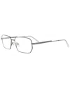 Bottega Veneta Unisex Bv1073o 56mm Optical Frames In Metallic